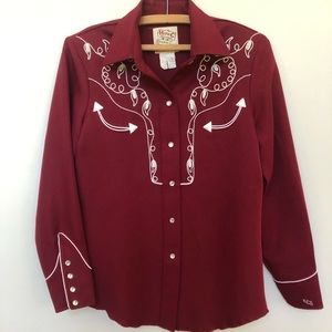 Vintage H Bar C Western Shirt